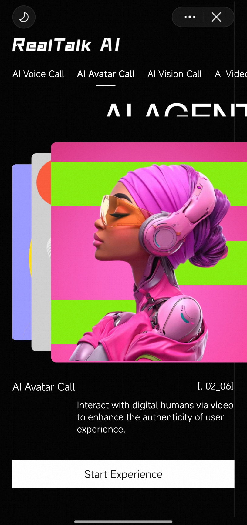 Digital human call screenshot 1