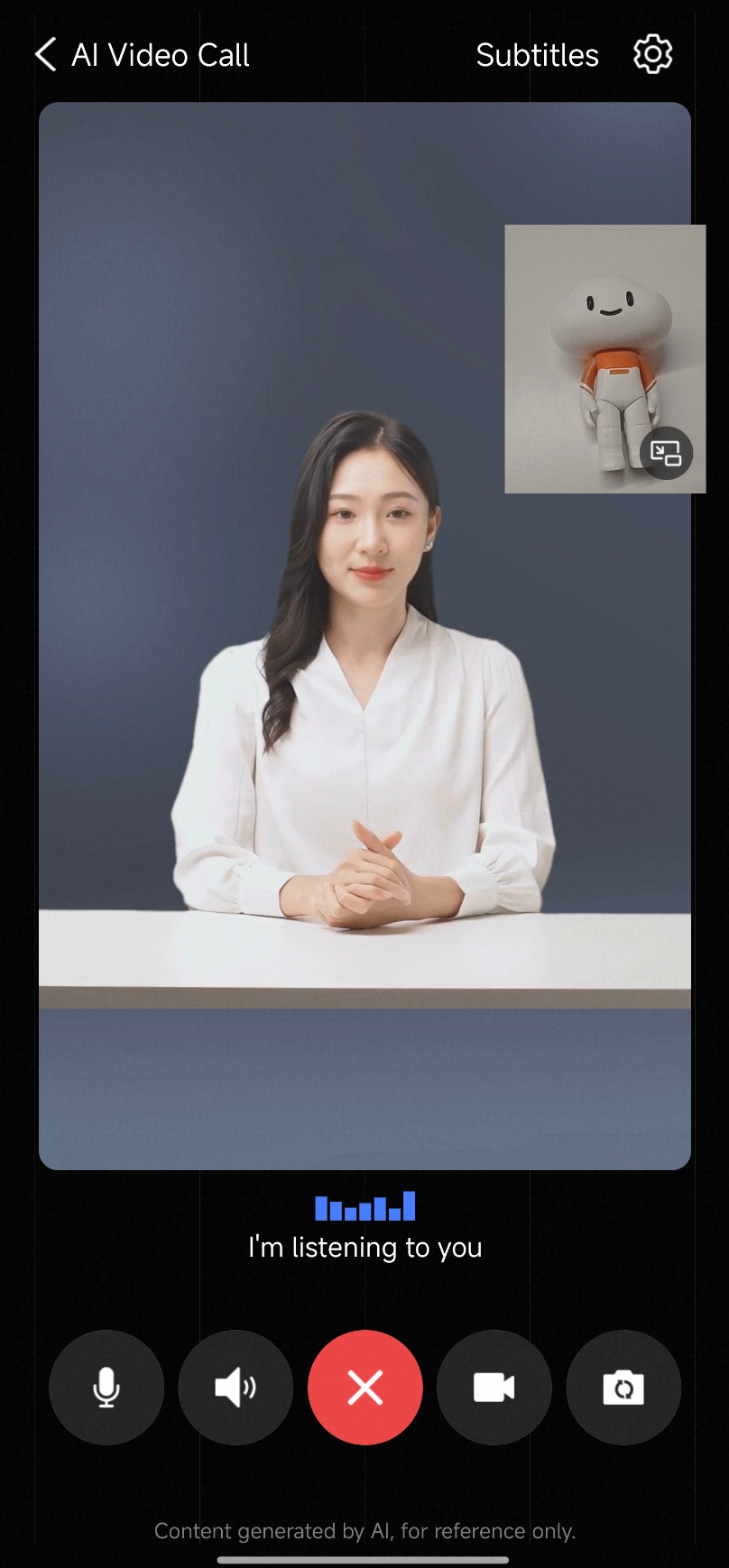 Video call screenshot 2