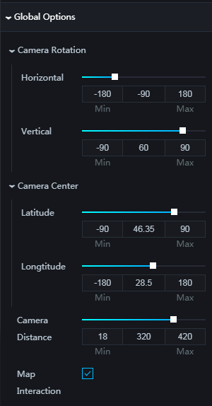 Global settings