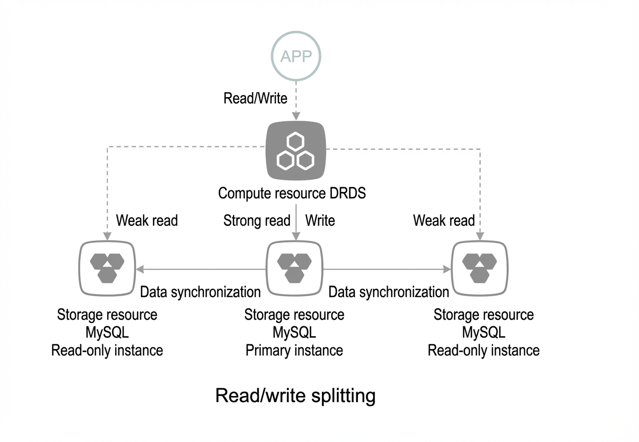 Read/write splitting