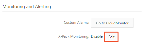 Enable X-Pack Monitoring