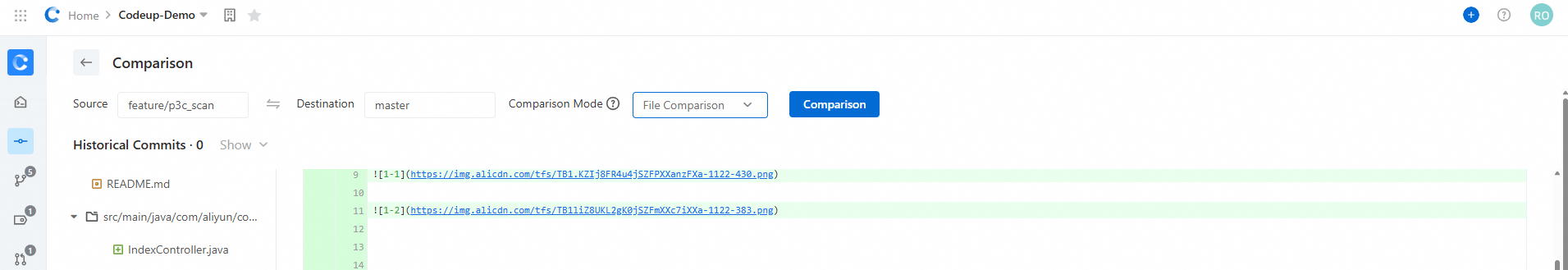How to create/delete branches in code hosting - Apsara Devops - Alibaba ...