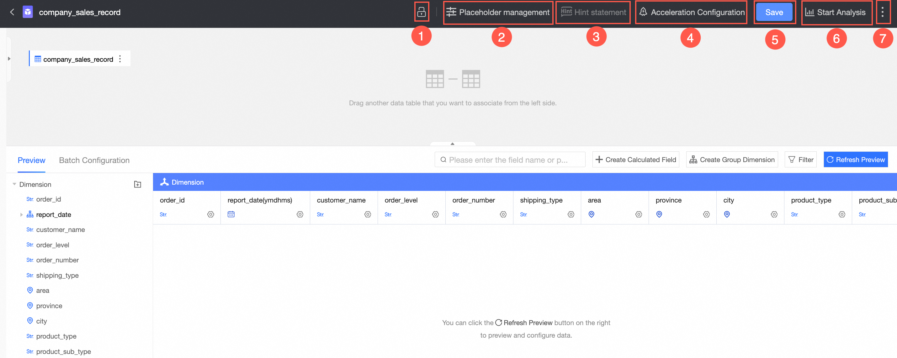 What are the features of the application toolbar - Quick BI - Alibaba ...