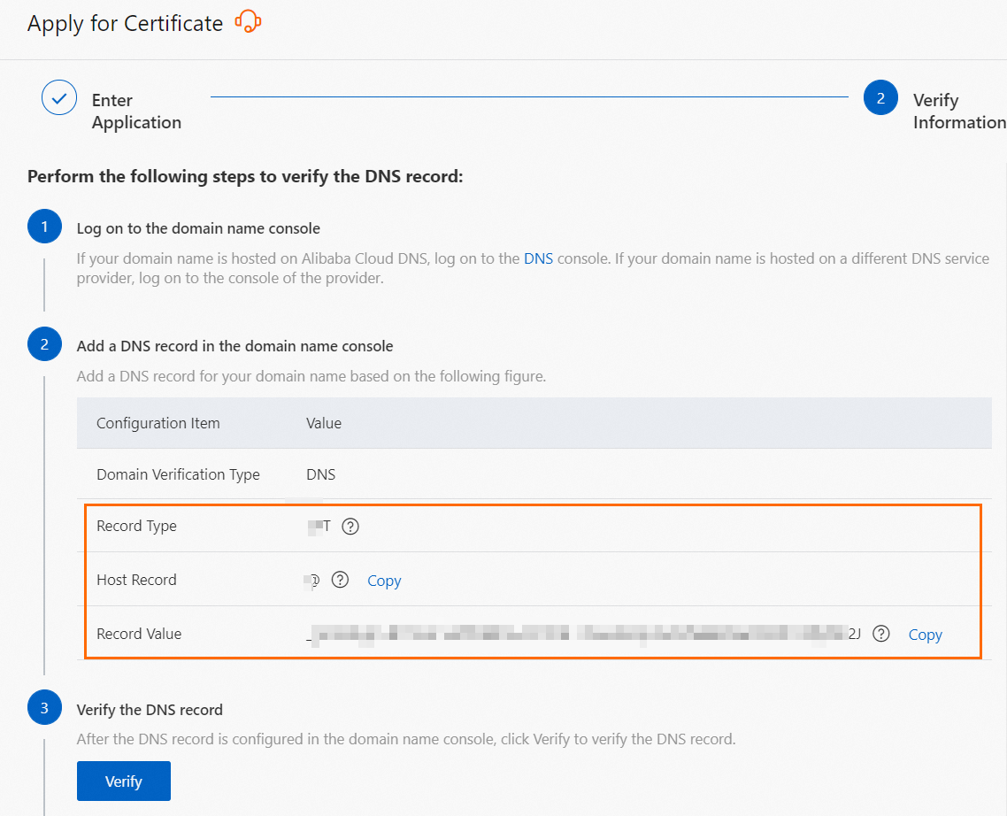 Verify The Ownership Of A Domain Name - Certificate Management Service ...