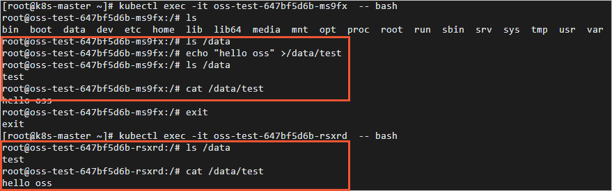 Mount an OSS bucket as a statically provisioned volume by using CSI