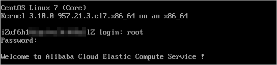 Password for root