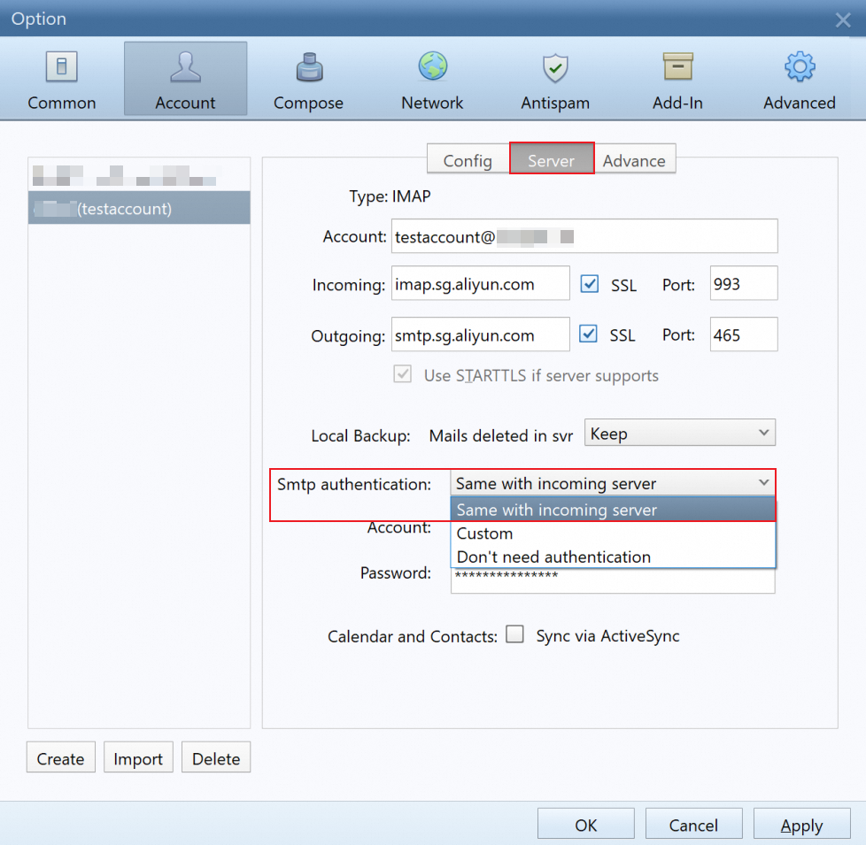 The Error: 553 authentication is required Appeared When