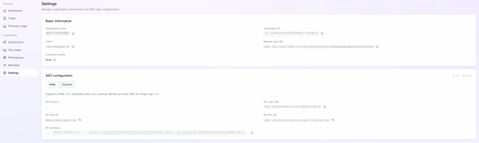 org-settings