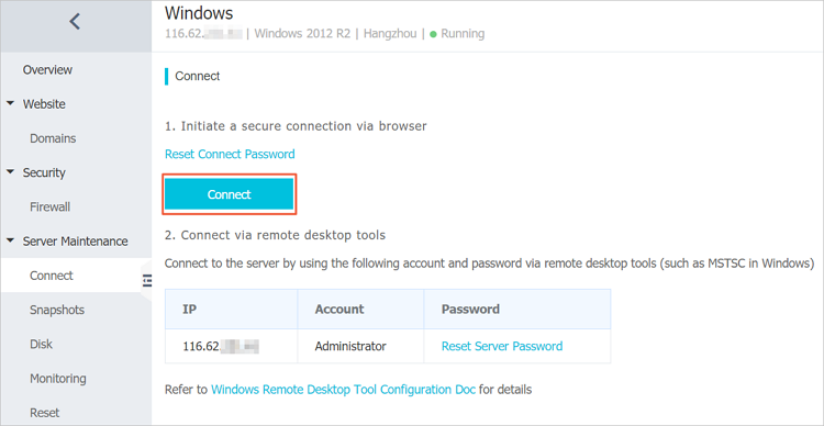 Overview of Windows remote connection