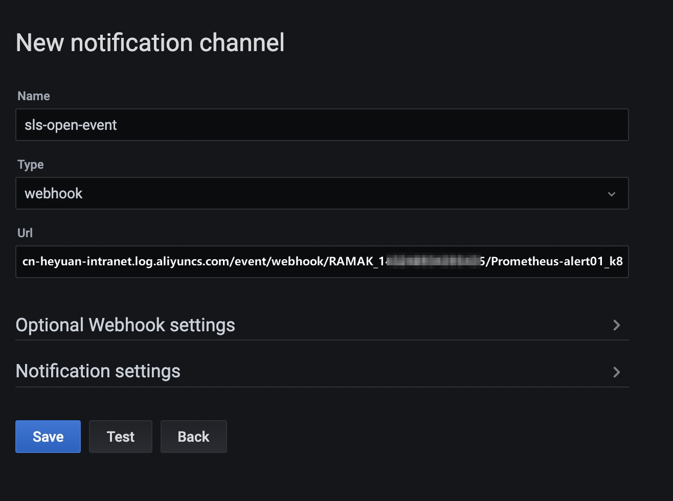 Configure Grafana