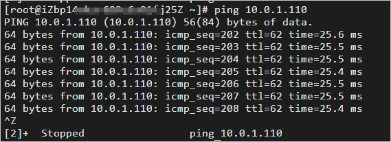 Uji Konektivitas Interkoneksi antar-VPC
