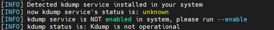 Error message
