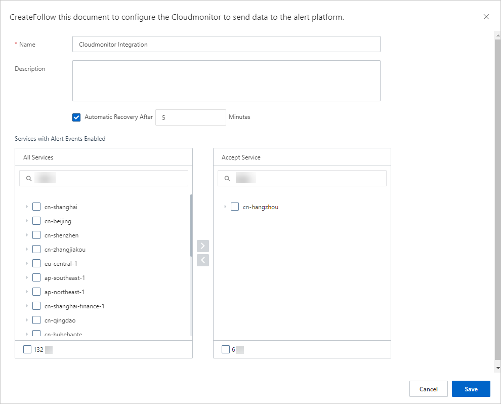 Create an integration