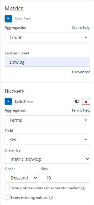 Metric和Bucket配置