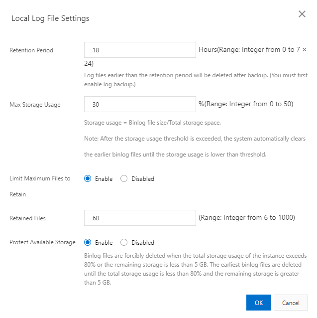 Modifikasi Log Lokal