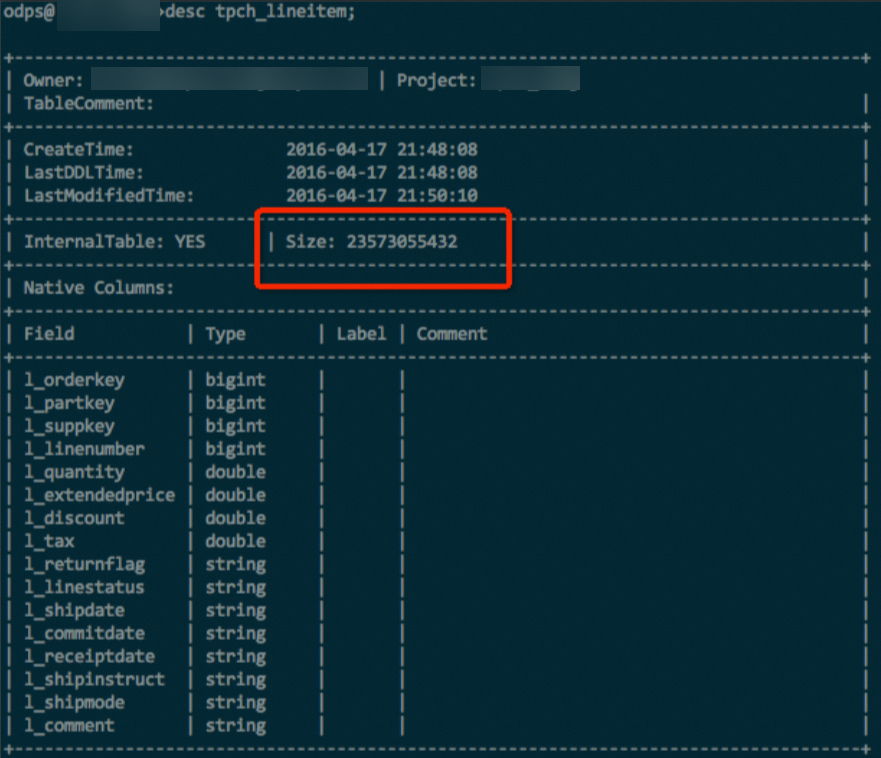 Before storage optimization