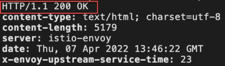 Konfigurasi Kebijakan Intersepsi Sidecar