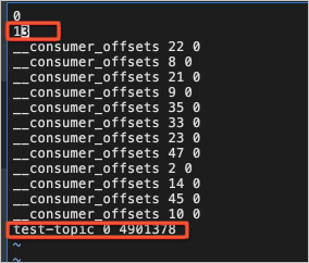Modify the replication-offset-checkpoint file