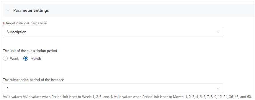 targetInstanceChargeType