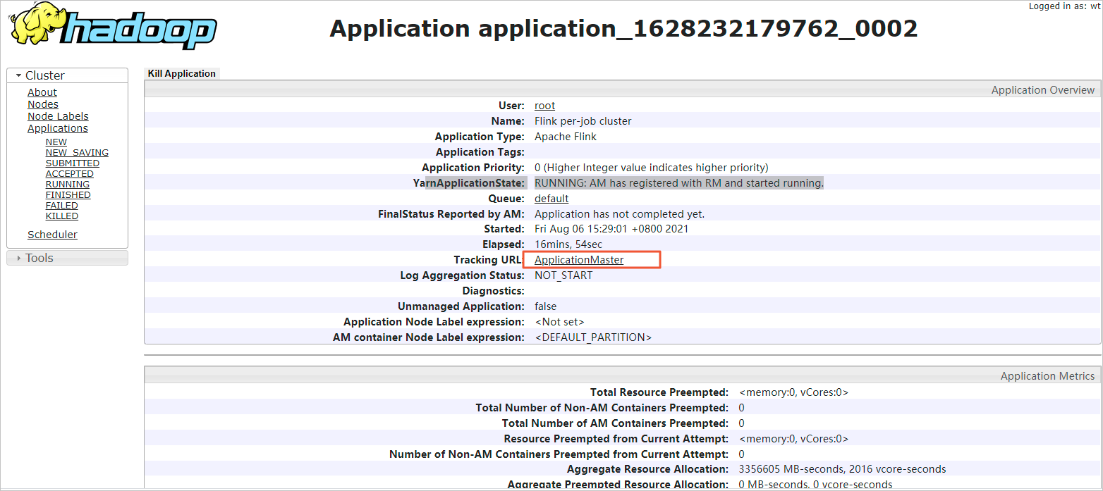 application information