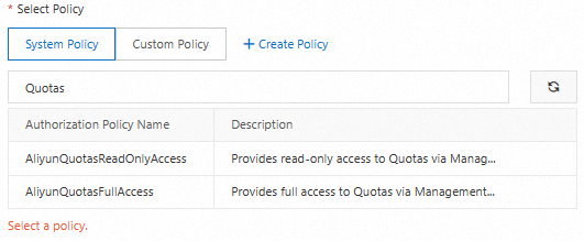 Otorisasi Pengguna RAM