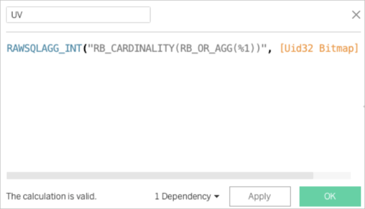 Create the UV metric