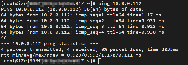 VPC2 to VPC3 connectivity