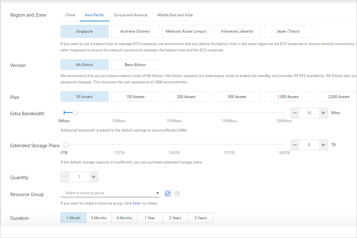 Konfigurasi Parameter Bastion Host