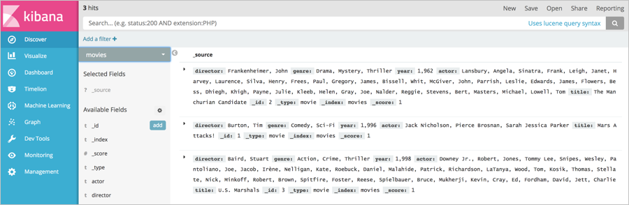 查看ES索引数据