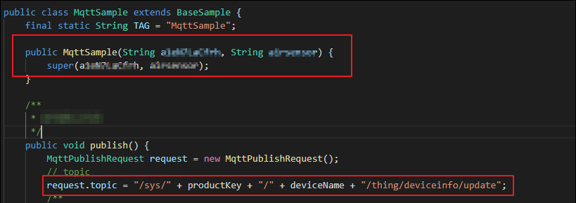 Server-side subscription