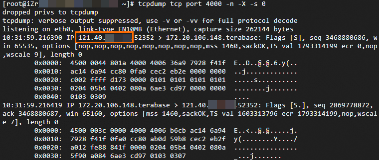TCP流量 自动获取 抓包