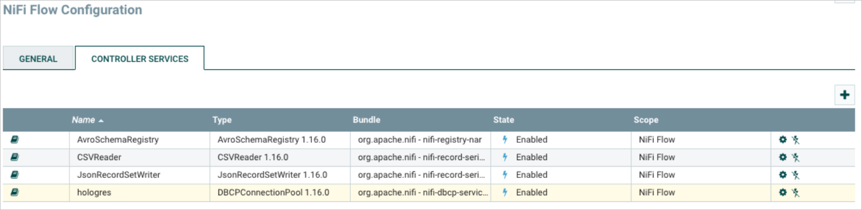 Configure DBCPConnectionPool