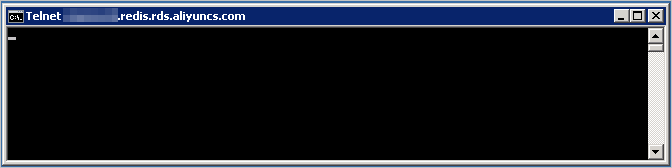 Linux系统telnet连接阿里云Redis失败示例