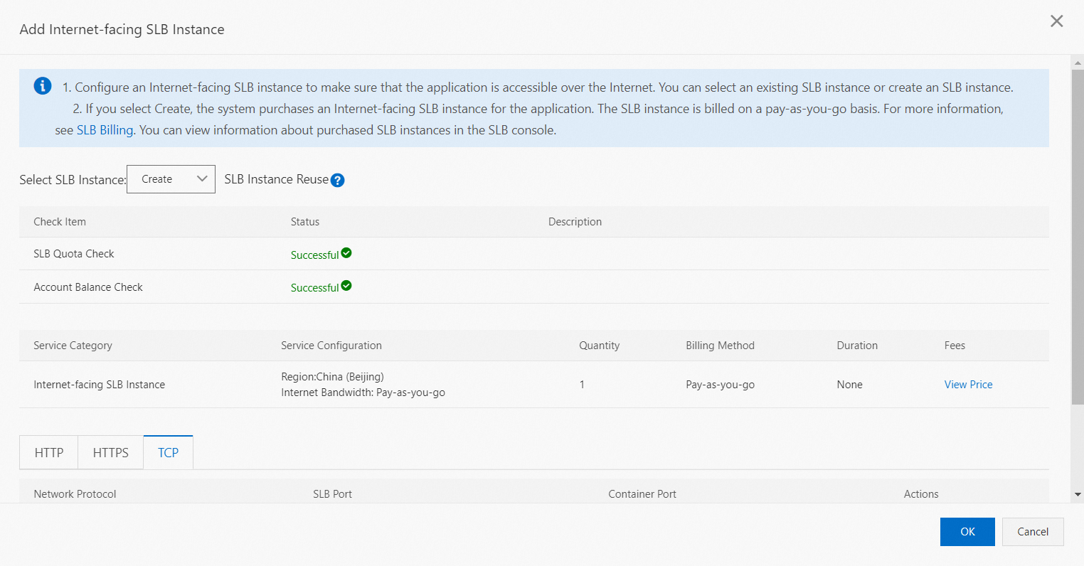 Create an SLB instance-HTTP-Added