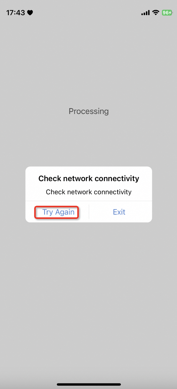 verifyNetworkErrorAlertCancelColor