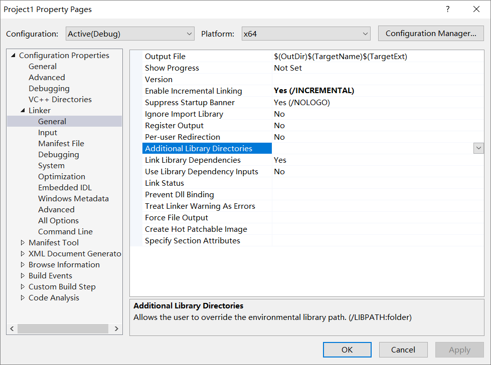 OCI environment variables (Windows)