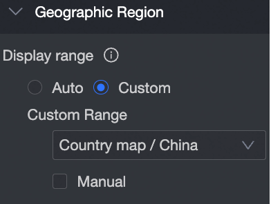 地理区域-显示范围自定义