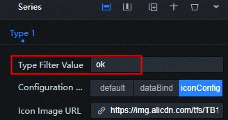 Scatter Layer Type Filter Value configuration items