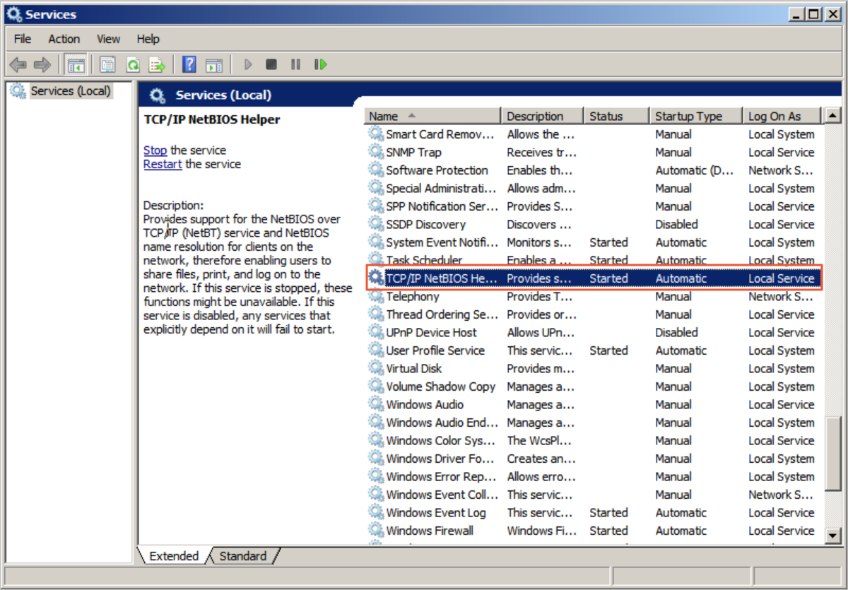 TCP/IP NetBIOS Helpe