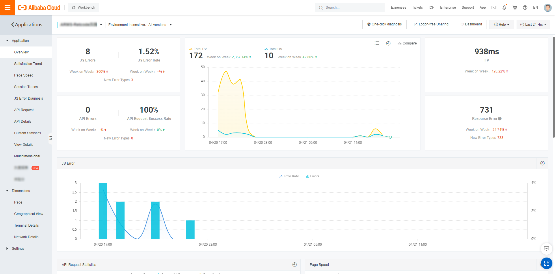 Web page monitoring