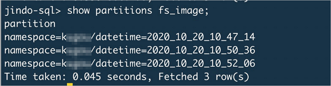 show_partitions