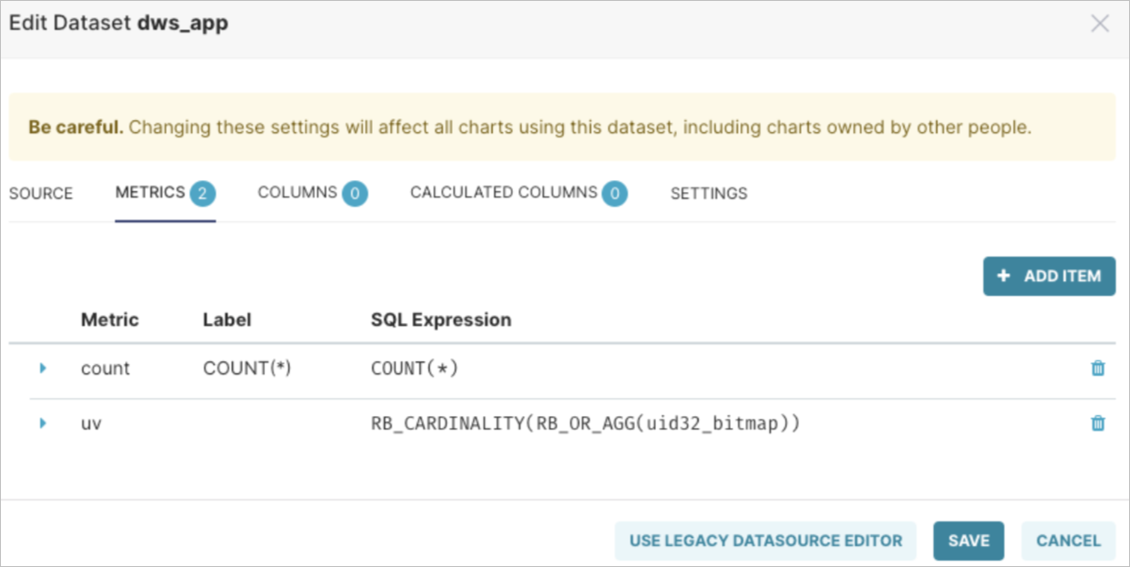 Create the UV metric