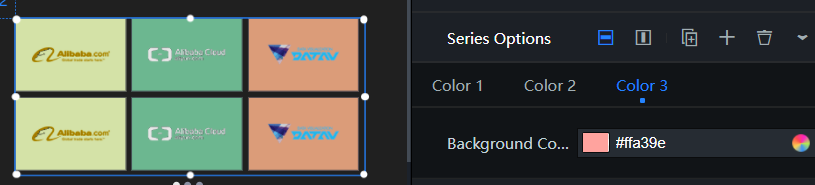 标志墙背景颜色