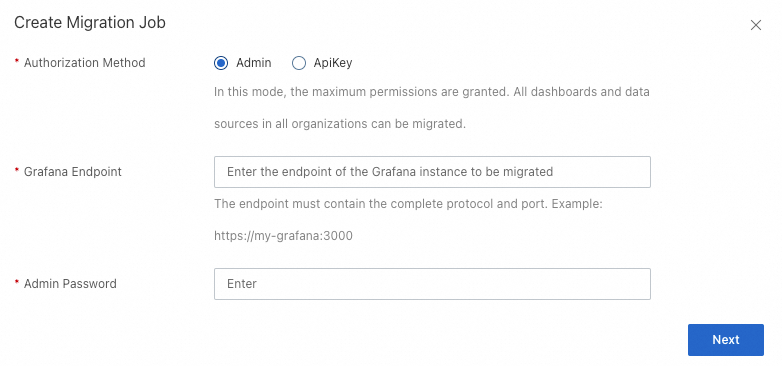 Create Migration