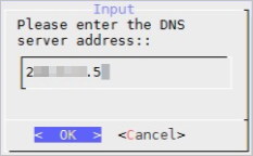 DNS の構成