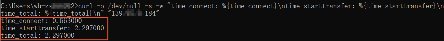 Network latency when an Anycast EIP is used