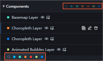 Color labels