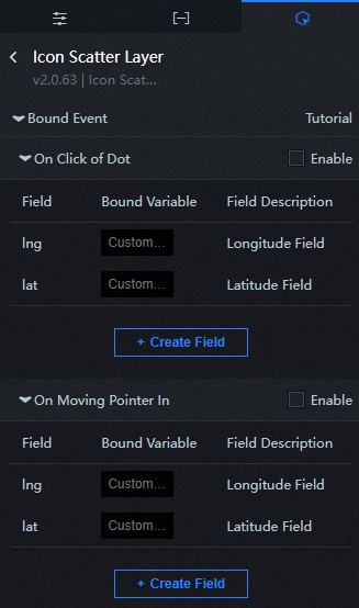 Icon Scatter Layer Interactive Panel V2.X