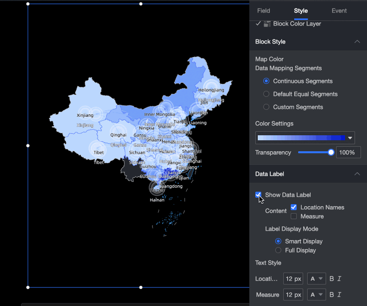 多图层地图样式配置1