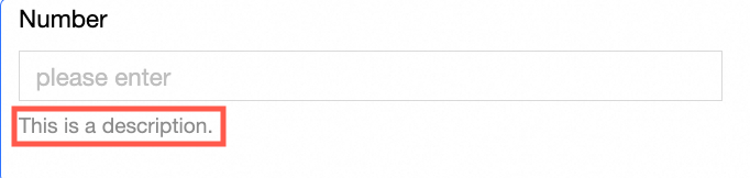 数值描述信息位置